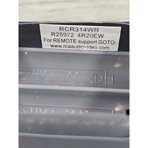 RCA RCR314WR R25972 device universal remote Control Original WORKS - Picture 4 of 4